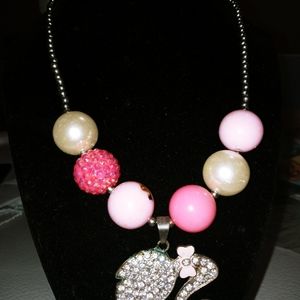 Little girls chunky necklace